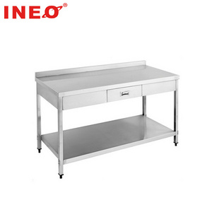 Commercial Kitchen Food Preparation Stainless Steel Work bench(INEO are professional on commercial kitchen project)