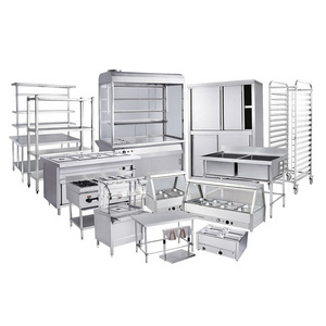 Restaurant Kitchen Heavy Duty Stainless Steel Work Table With Wheel And Under shelf