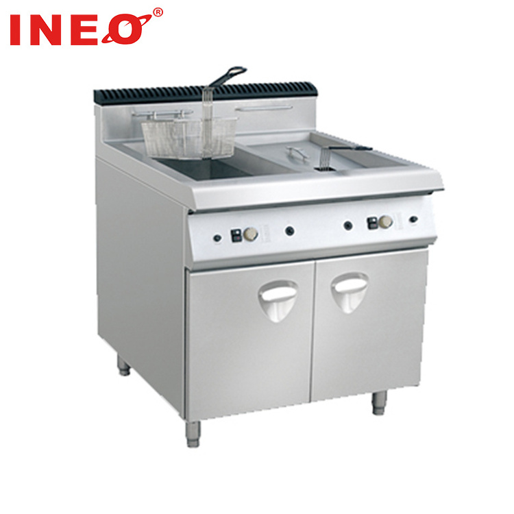 Electric 24L*2 Frying Machine Chicken Fryer Wing Fish Mcdonalds Fryer for Commercial Restaurant Kitchen Equipment