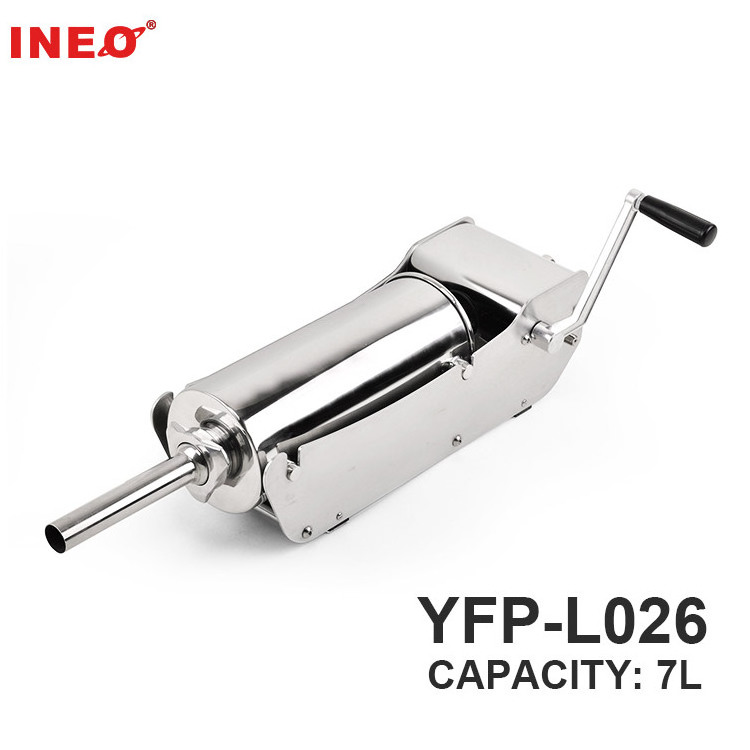 7L Stainless Steel Commercial Use Manual sausages maker(INEO is professional on commercial kitchen project)