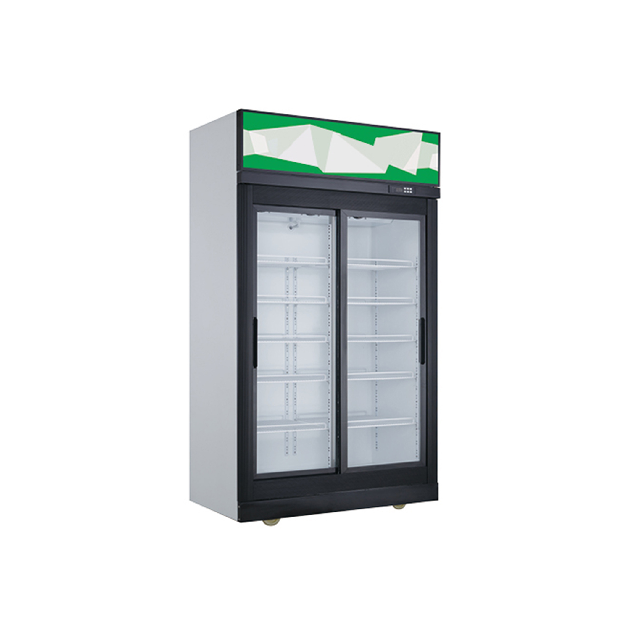 Display Pepsi Freezer Glass Door Refrigeration Upright Display Chiller Fridge Cold Drink Showcase Display Fridge