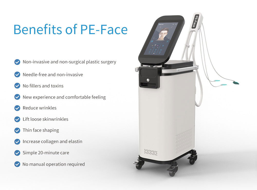 PE-Face RF Wrinkle Removal Face Lifting Tighten Slim face machine  Non-invasive Weight loss Machine For Salon