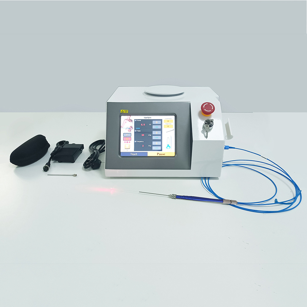 Portable Diode laser 980 nm 1470nm facial lipo lipolysis laser endo machine