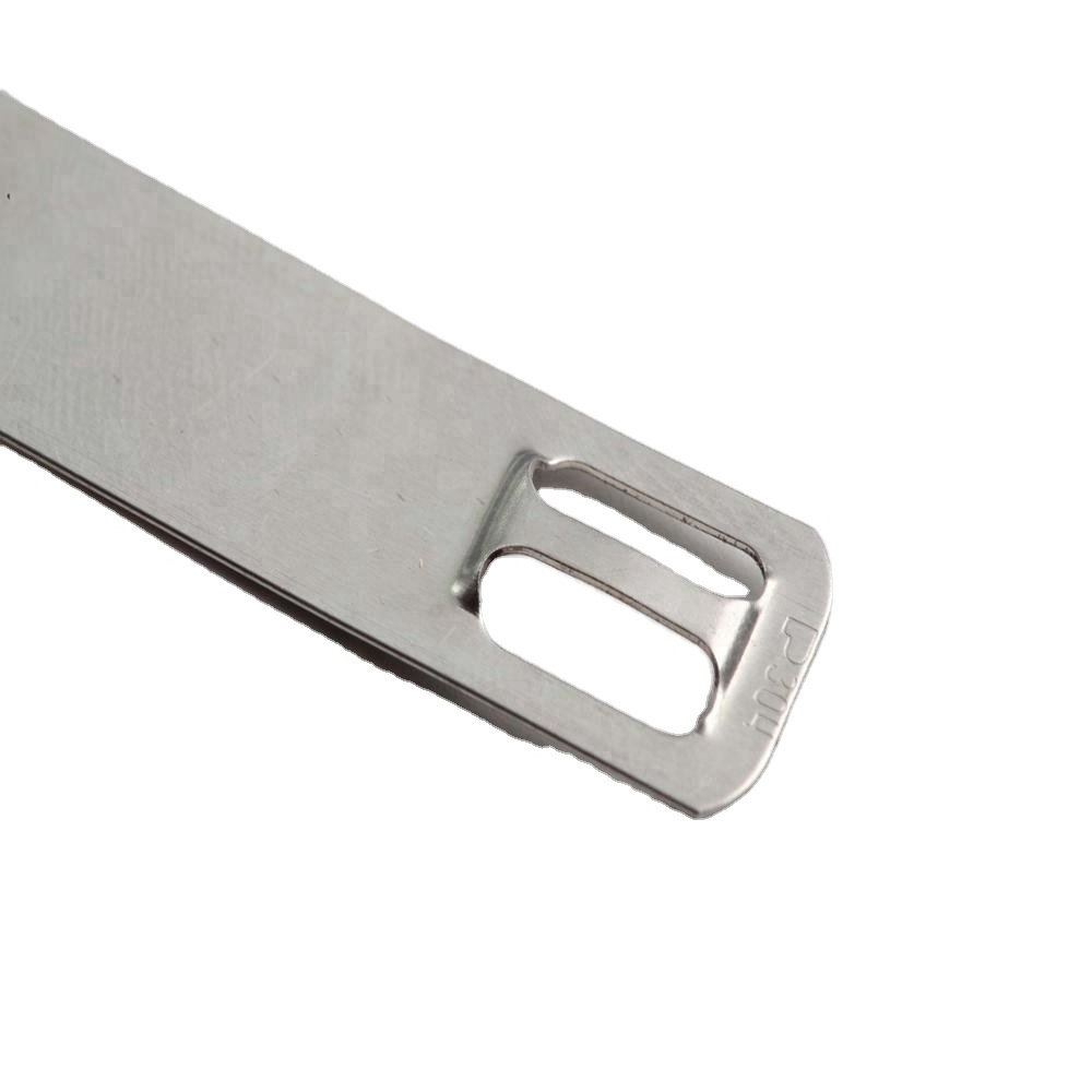 Engraved 316 Stainless Steel Cable 19x89mm Cable Tie Tag For Cable Ties