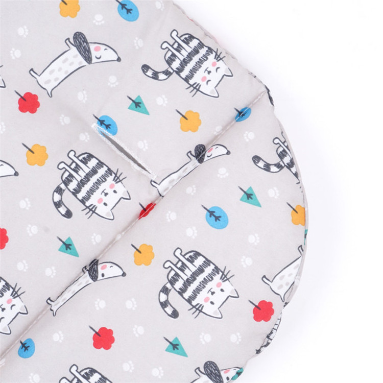 Factory Supplier New Brand baby infant pram stroller car seat cushion PP Cotton Fiber Stroller Baby High Chair Cushion Cover