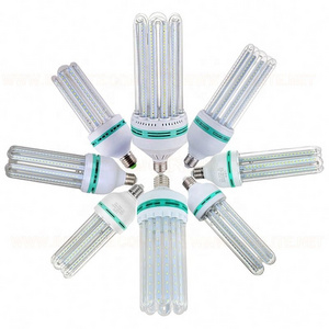 16W 20W 24W 30W 36W 40W 50W 70W 3u light 4u e27 bulb 3200k 2835 lotus u shape cfl led energy saving lamp