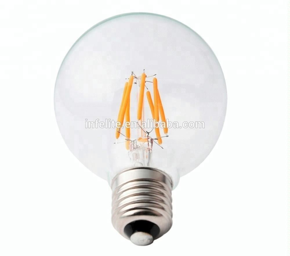 IN-G95-8-E27 Vintage LED Filament Globe Lamp Light G35 G45 G80 G95 G125G225 E26 E27 B22 2W 4W 6W 8W LED Filament Bulb G95 8W E27