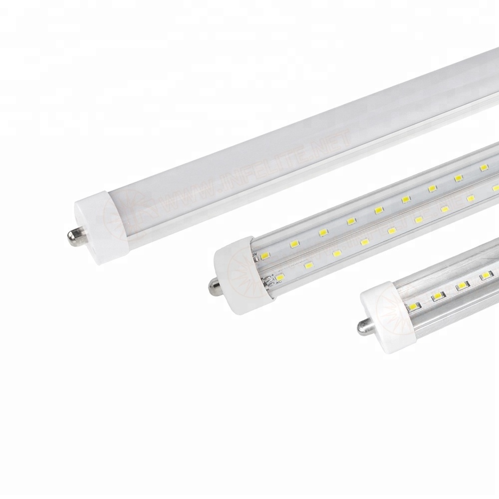 IN-FA8 T8 Single Pin FA8 Socket 2FT 10W 3FT 16W 4FT 22W 5FT 24W 8FT 36W LED Fluorescent Tube Light Bulb Fixture Lamp