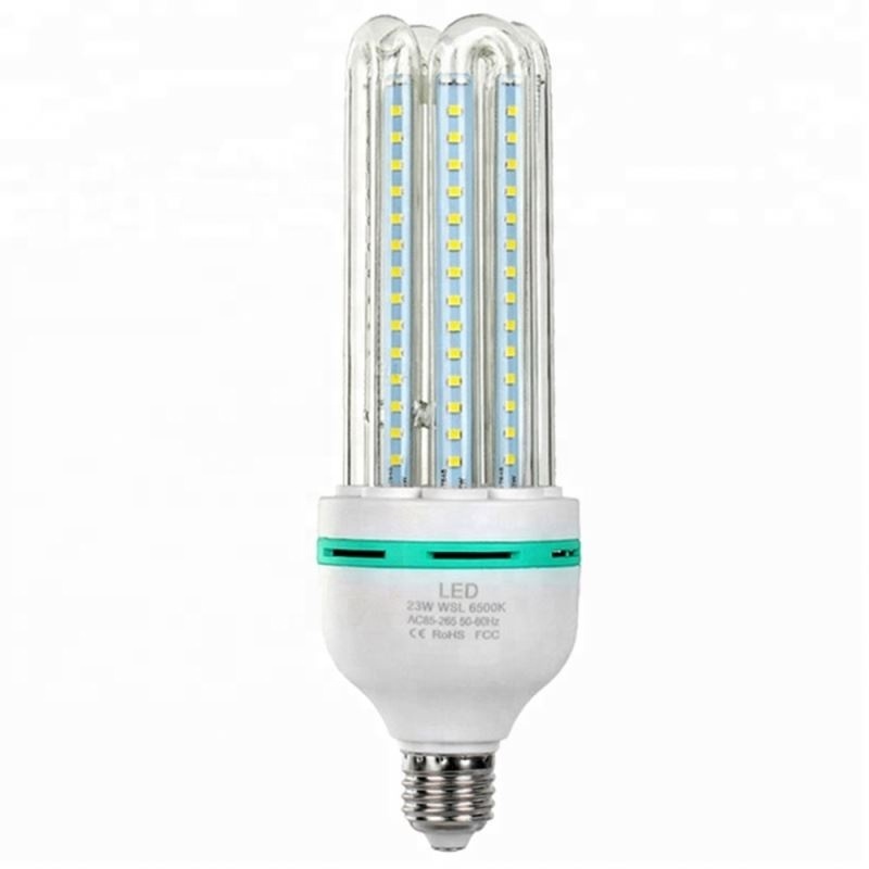 16W 20W 24W 30W 36W 40W 50W 70W 3u light 4u e27 bulb 3200k 2835 lotus u shape cfl led energy saving lamp