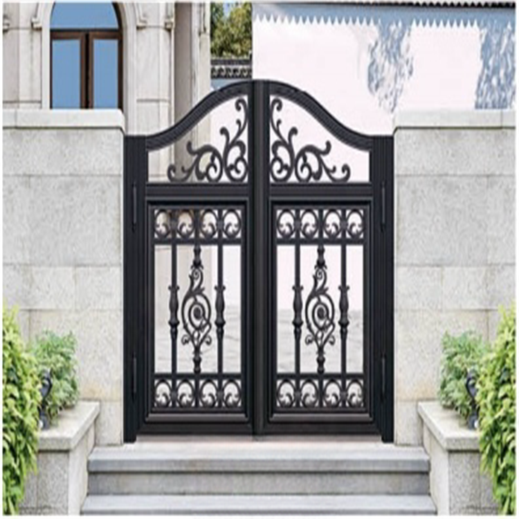 Factory Supply Simple Metal Garden Door Antique Main Gate Design For Villa