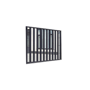 Factory Direct Customized Villa Courtyard Exterior Gate Door Aluminum Metal Railing Fence