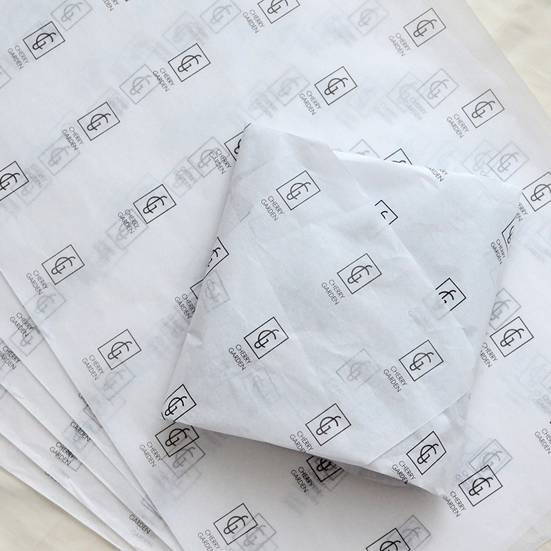 designer custom printed logo 17gsm/22gsm clothing packaging tissue paper wholesale wigs wrapping tissue paper