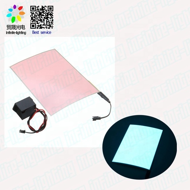 Flexible waterproof led low price el backlight sheet light panel