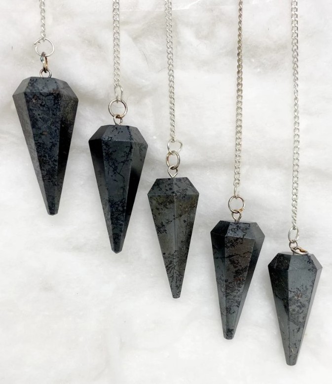 Buy Wholesale Hematite Pendulum in Best Prices And High Quality Gemstone Pendulum For Sale Crystal Dowsing Pendulums Healing