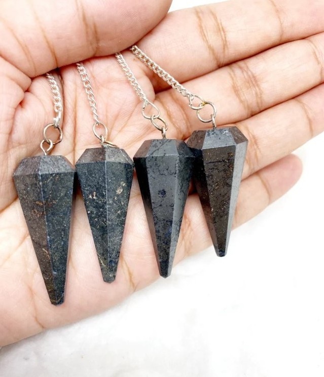 Buy Wholesale Hematite Pendulum in Best Prices And High Quality Gemstone Pendulum For Sale Crystal Dowsing Pendulums Healing