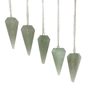 Buy High Quality Green Aventurine Pendulum For Sale Healing Crystal Pendulums In best Wholesale Prices Gemstone Pendulum