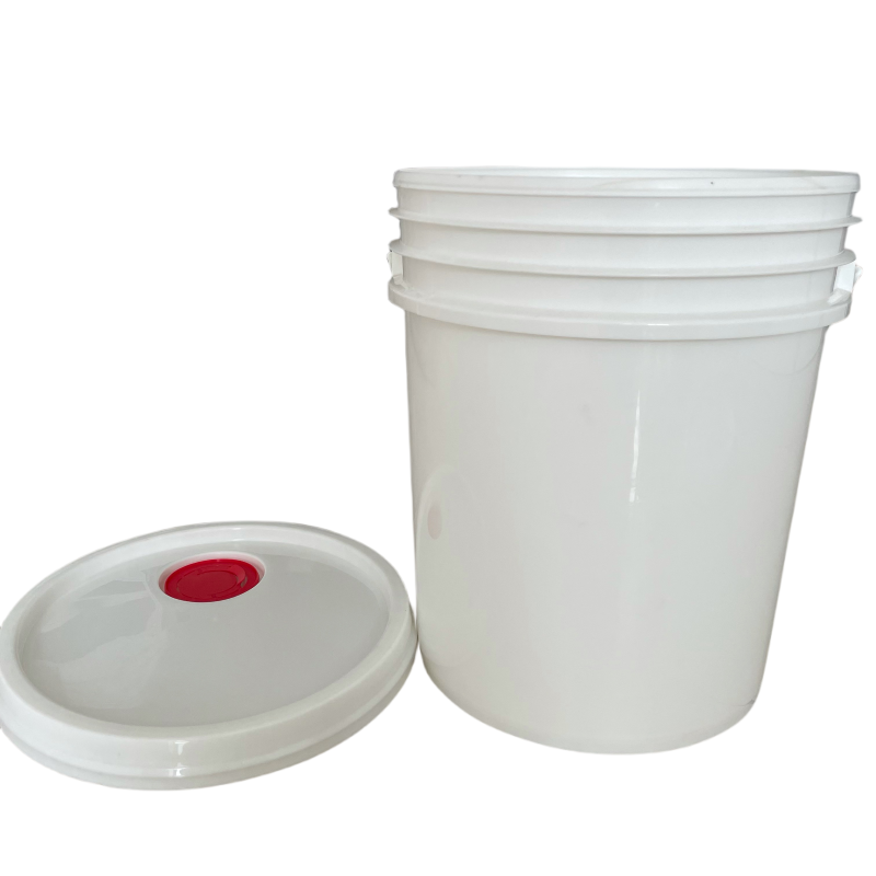 High Quality 2 gallon buckets 5 gallon plastic buckets pail durable with custom logo printed plastic pail drums bucket