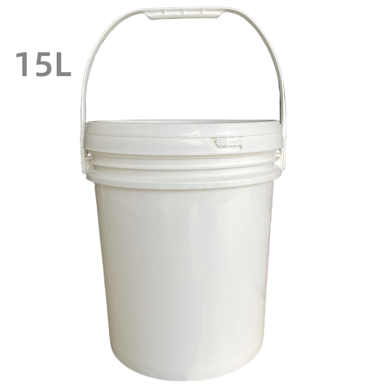 Printed 4 Gallon Food Grade Plastic Bucket 15 liter with lid