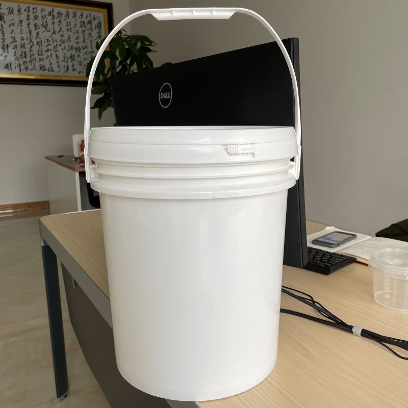 Printed 4 Gallon Food Grade Plastic Bucket 15 liter with lid