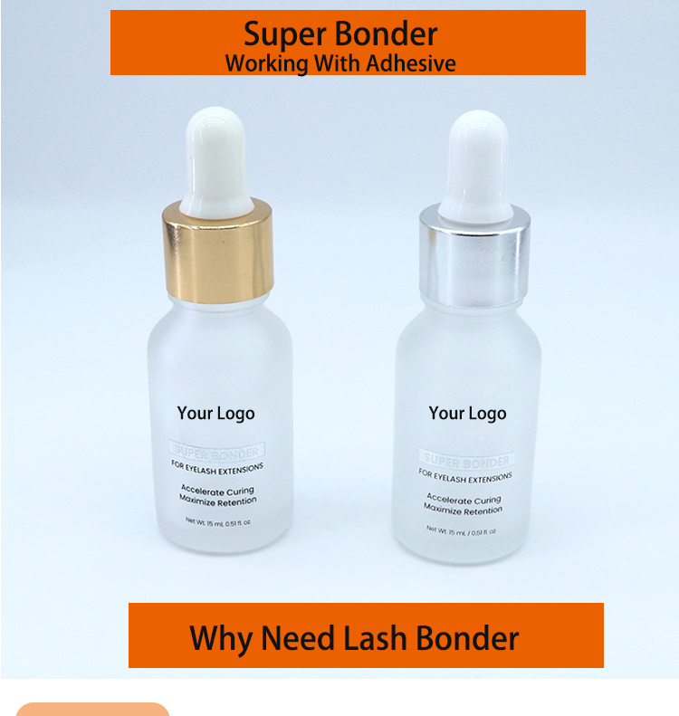 Private Label  Lash Glue Super Bonder Ultra Primer Accelerator  For  Eyelash Extensions