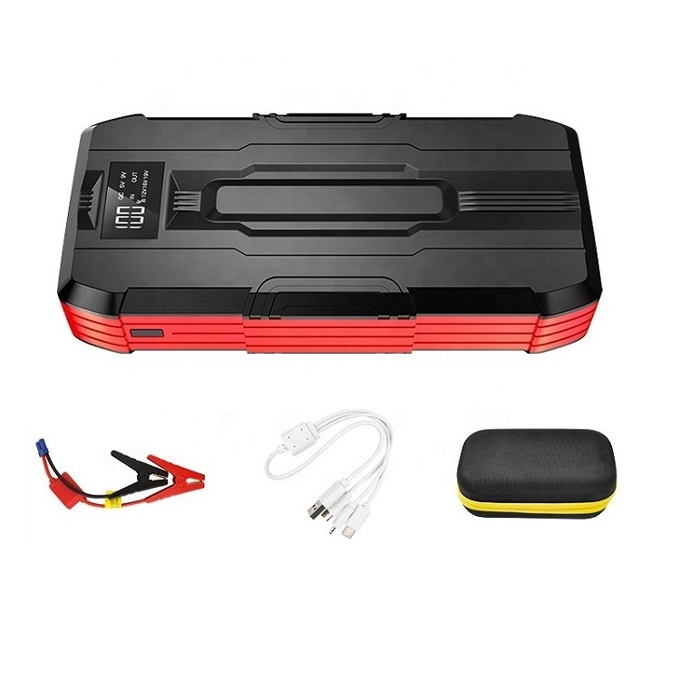 Car Jump Starter 22000mAh Power Bank Vehicle Booster Starting Device Emergency Tool 600A Jump Start Gasoline Diesel Engine