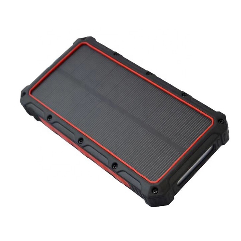 Outdoor Solar High Mah Power Bank 20000mah  Waterproof Quick Charger Type C Powerbank Solar