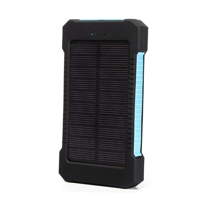 Solar Gadgets 10000mah Led Solar Chargers, Waterproof Solar Power Bank