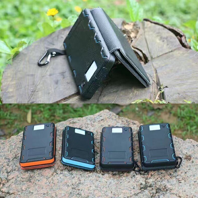 Smart Dual USB Solar Charger 25000 mah Power Bank 20000 mah Powerbank