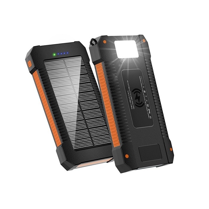 USB C Charger 30000mah Solar Mobile Phone Charger Solar Charging Portable Charger Waterproof Solar Powered Power Bank