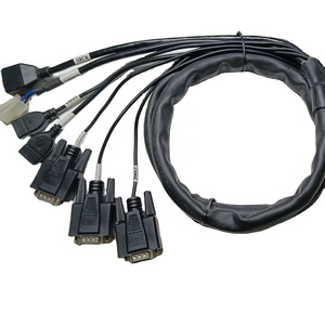 ODM OEM Custom TV Control Cable Harness Assembly L=1250mm for hospital TV use