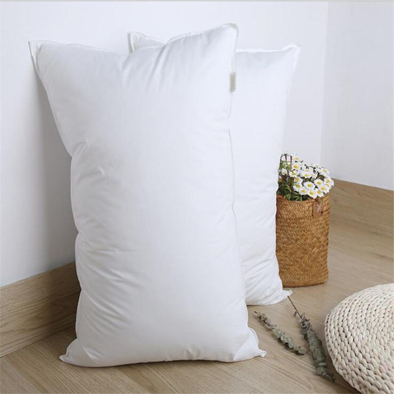 Wholesale hollow fiber filling hotel bed pillow inserts inner 100% polyester fiber pillow