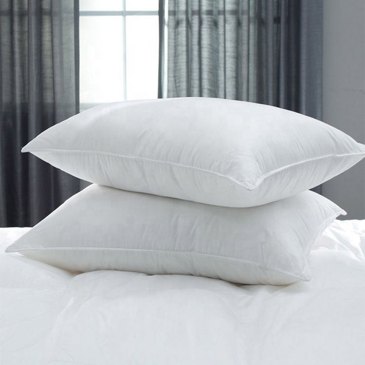 Classic Cotton Hotel White Pillow Cases 180tc 100% Cotton Woven Fabric In Bulk