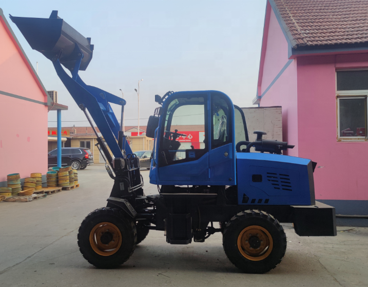 High Performance Front End Loader Mini Wheel Loader Self Loader Truck