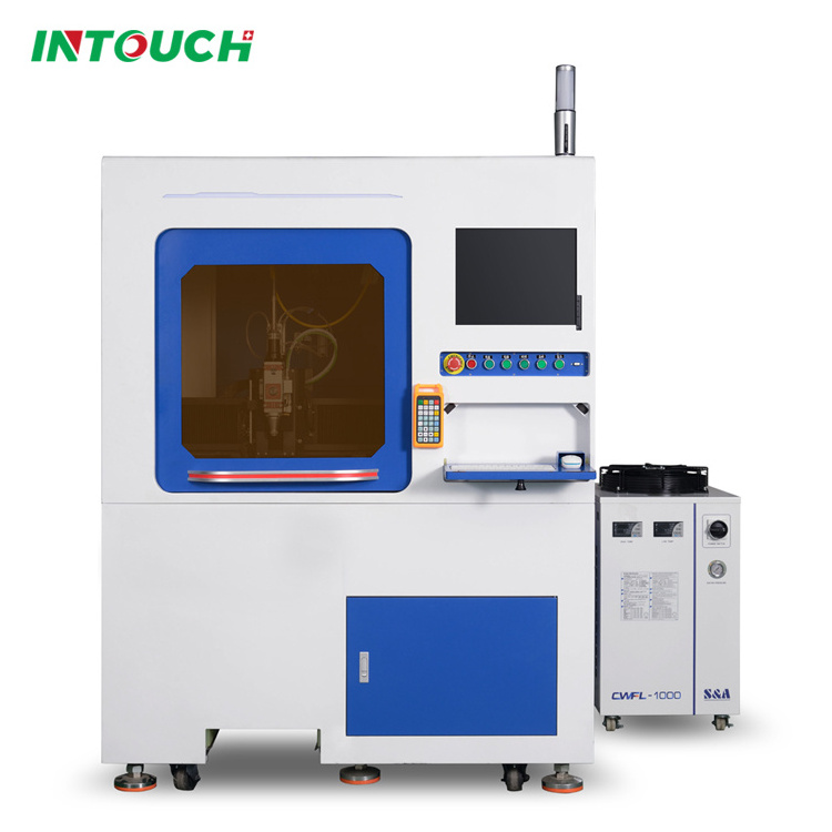 Professional Fully Automatic 1000w 1500w 2000w 3000w Ndfeb Magnet Fiber Cnc Laser Cutting Machine