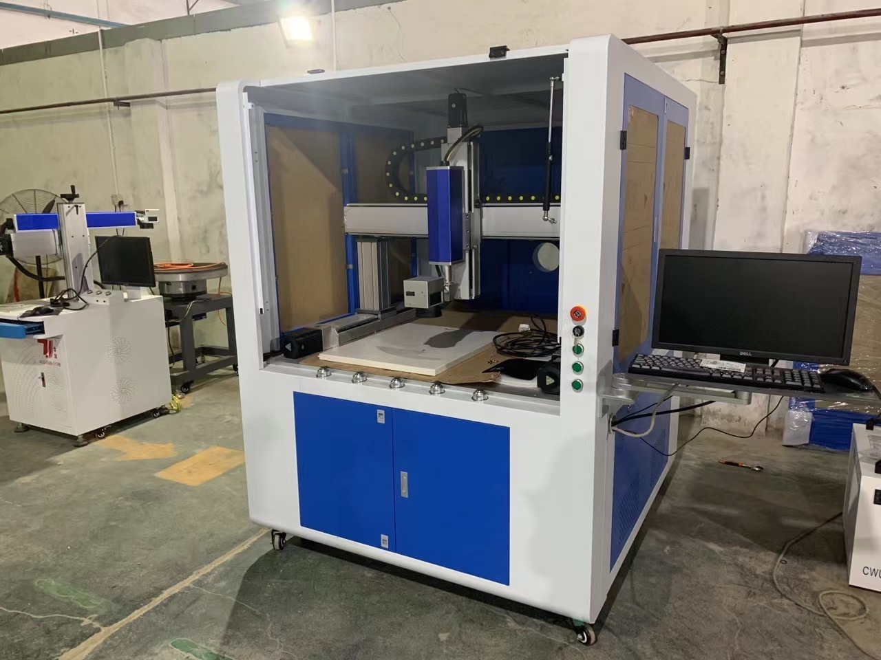 Professional Fully Automatic 1000w 1500w 2000w 3000w Ndfeb Magnet Fiber Cnc Laser Cutting Machine