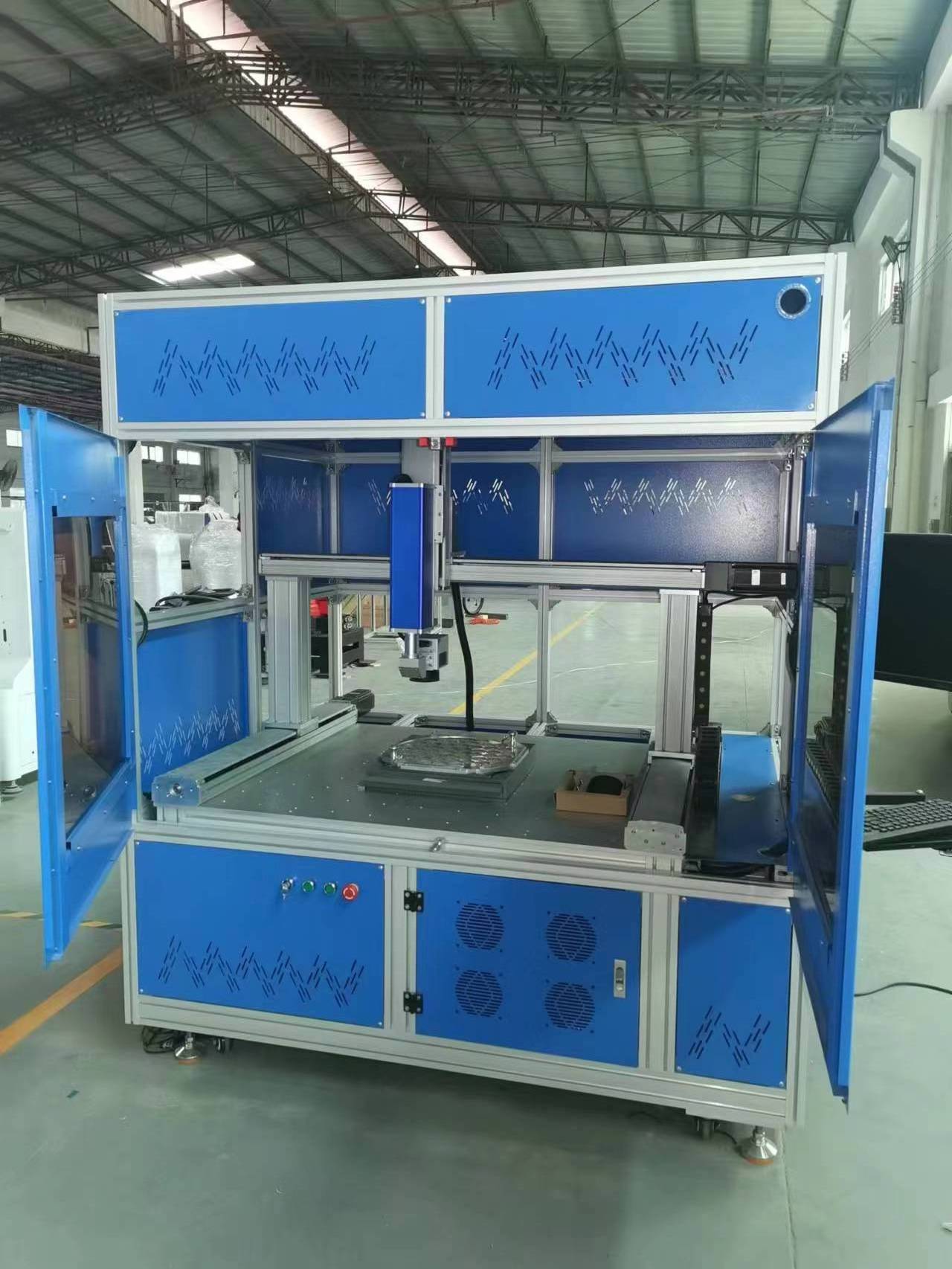 Professional Fully Automatic 1000w 1500w 2000w 3000w Ndfeb Magnet Fiber Cnc Laser Cutting Machine