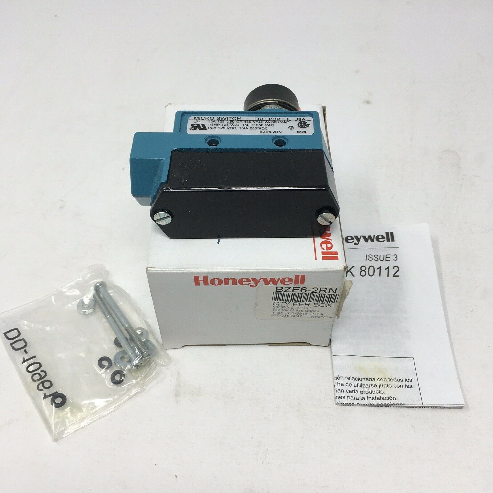 Honeywell Limit Switch SZL-VL-F