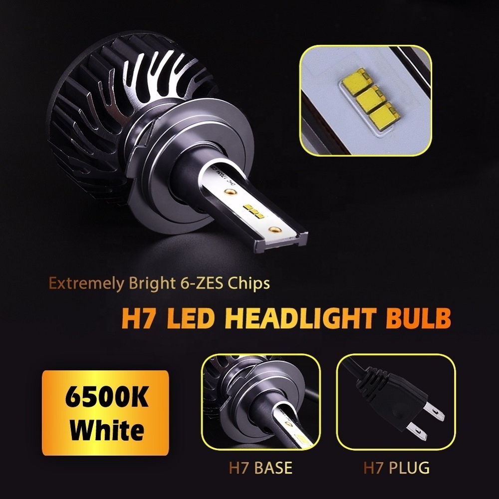 Infitary OEM Auto Car Lighting High Low Beam F2 ZES H3 H1 H11 H13 880 9004 9007 9005 9006 H7 LED Light H4 Led Headlight Bulb