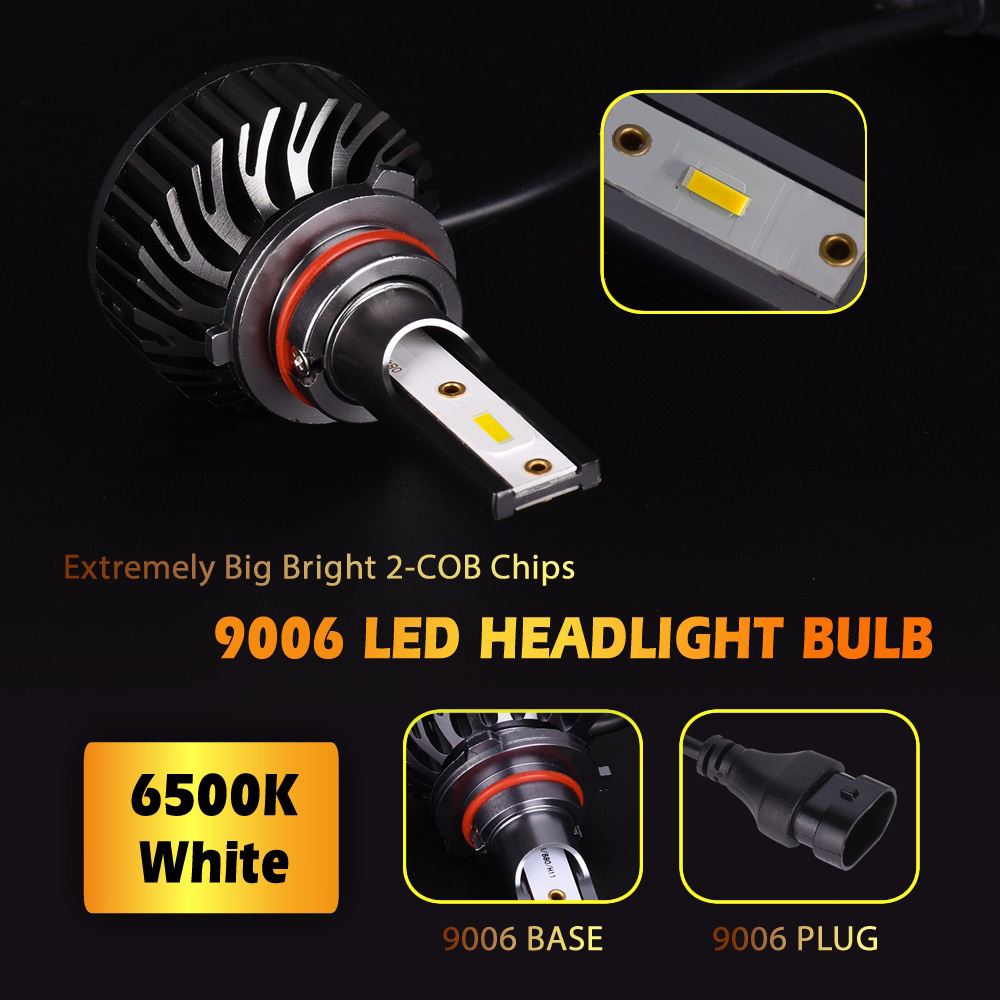 Infitary Wholesale CSP 1860 Car LED Light H1 H3 H4 H7 H11 9005 9006 Auto Car LED Canbus Headlight Bulb H4