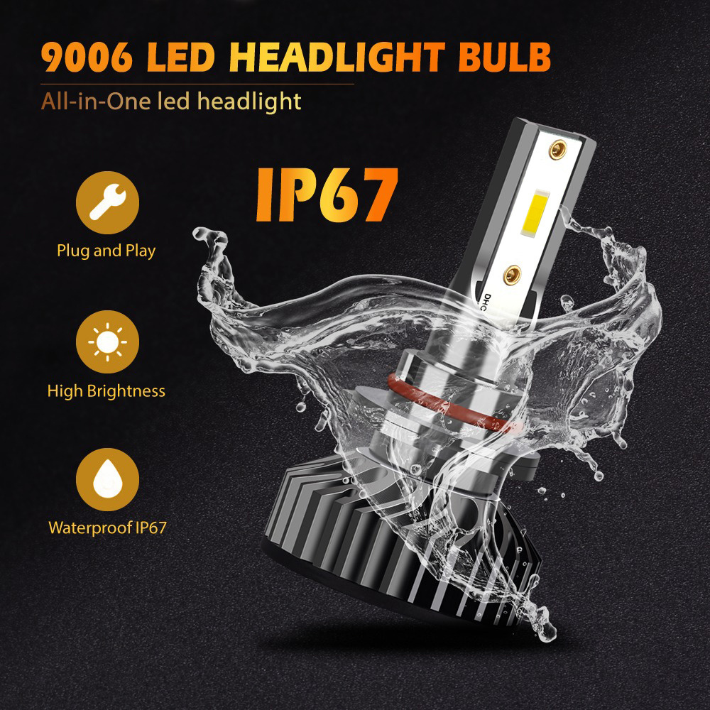 Infitary Wholesale CSP 1860 Car LED Light H1 H3 H4 H7 H11 9005 9006 Auto Car LED Canbus Headlight Bulb H4