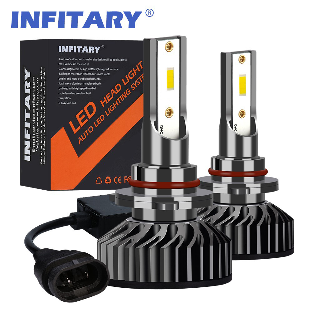 Infitary Wholesale CSP 1860 Car LED Light H1 H3 H4 H7 H11 9005 9006 Auto Car LED Canbus Headlight Bulb H4