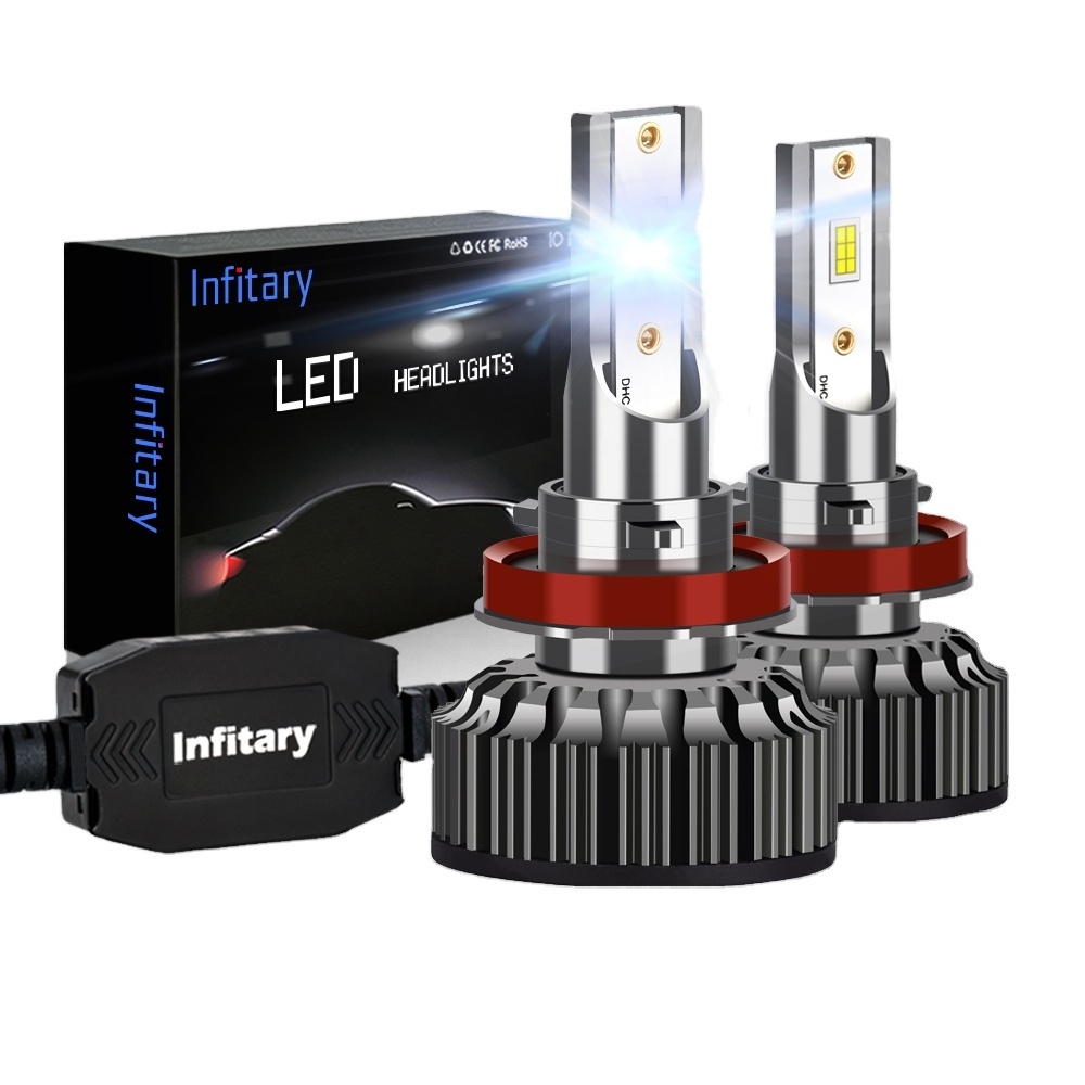 Infitary factory direct sale 12V 240W high power led fog/driving light 9005 9006 H11 6500K H4 H7 car headlight bulbs