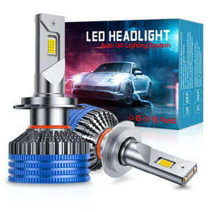 Factory wholesale 240W high lumens car motorcycle accessories led headlamp H4 H7 car light 9005 9006 waterproof headlight bulb