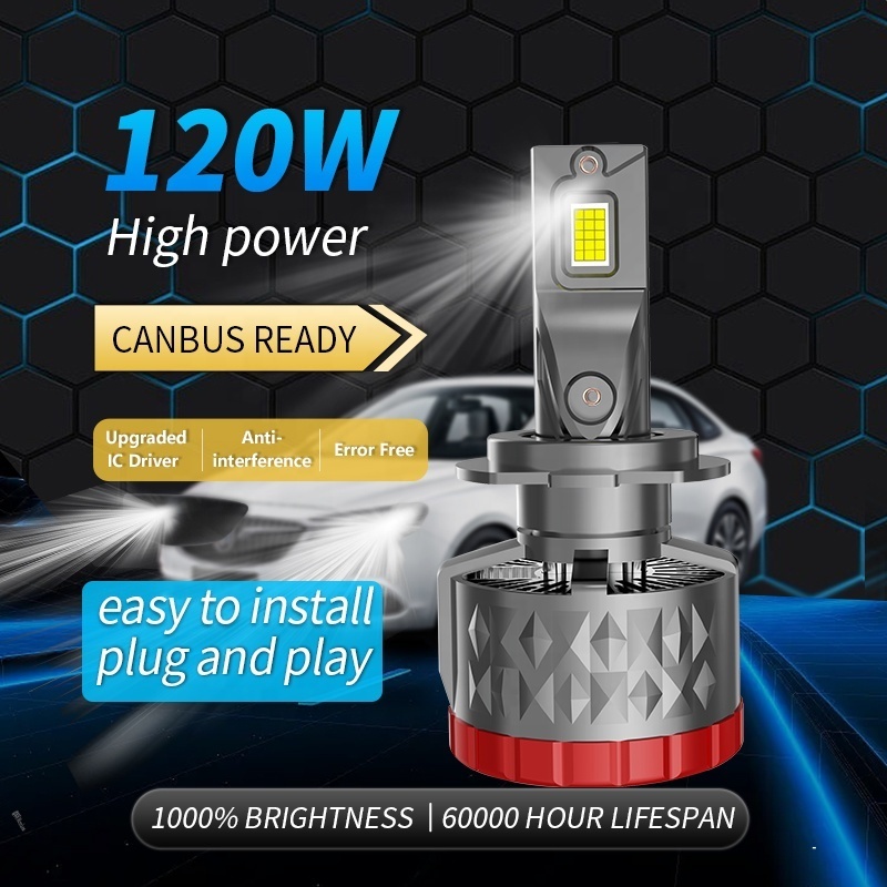 Infitary Factory High Power H7 Led Headlight Bulb H4 H11 9006 Led Car Headlights 9005 led headlight bulbs H4 led light for car