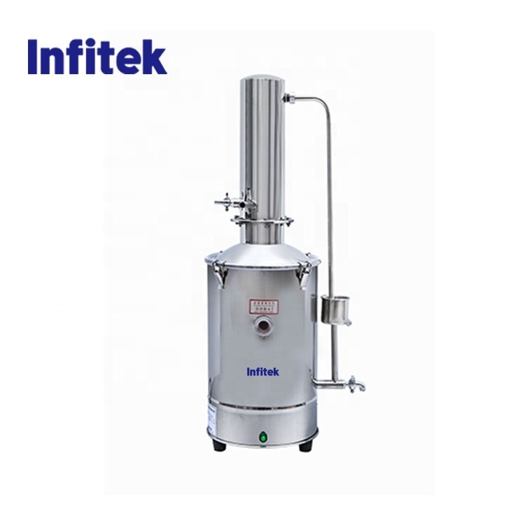 Infitek 5-10 L/H Laboratory Stainless Steel Distilled Water Device / Water distiller