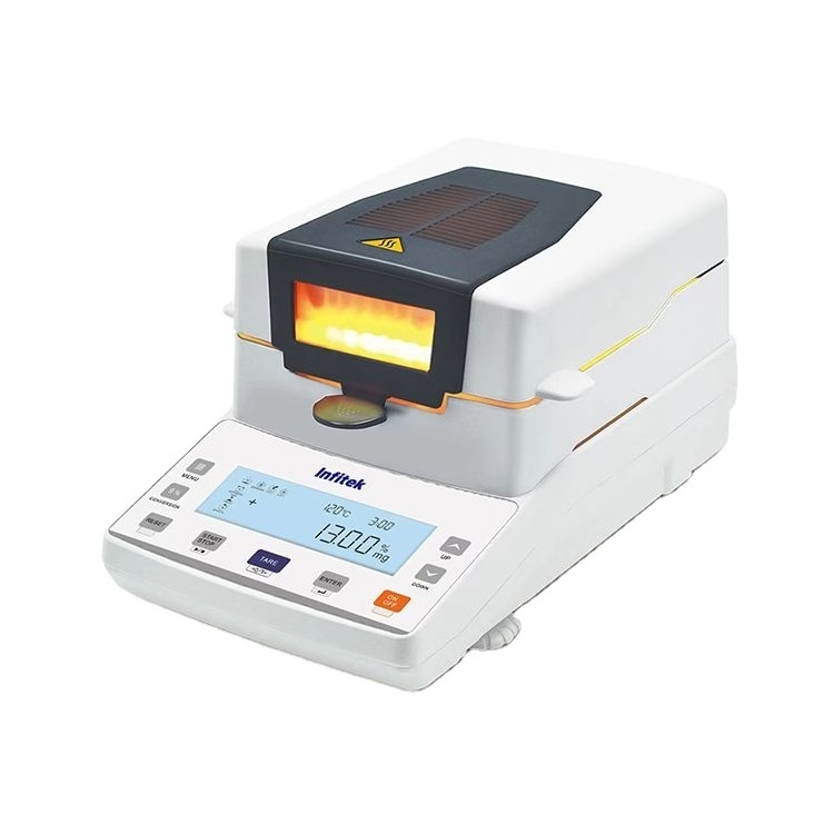 Infitek Rapid Moisture Analyzer Digital Halogen Moisture Analyzer, MCA Series