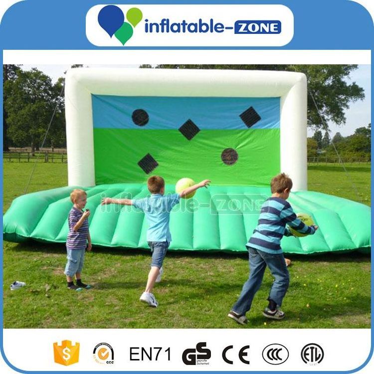 Inflatable football shoot game inflatable football darts inflatable soccer kick games