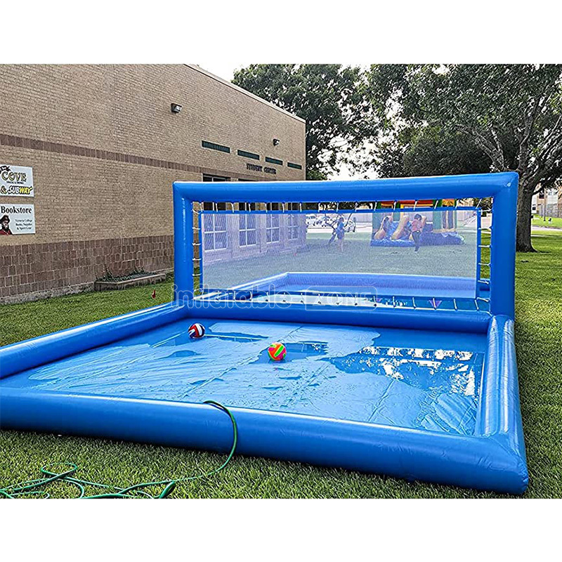 Sport games inflatable volleyball court rental,inflatable water volleyball court