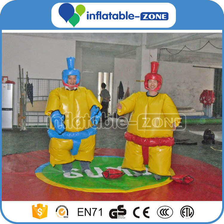 Inflatable Sumo game /kids sumo suit/ adults inflatable sumo wrestling suits