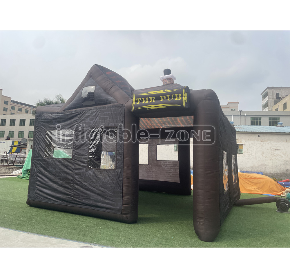 Outdoor party inflatable club doorless pub suitable for party bar tent portable inflatable bar for sale